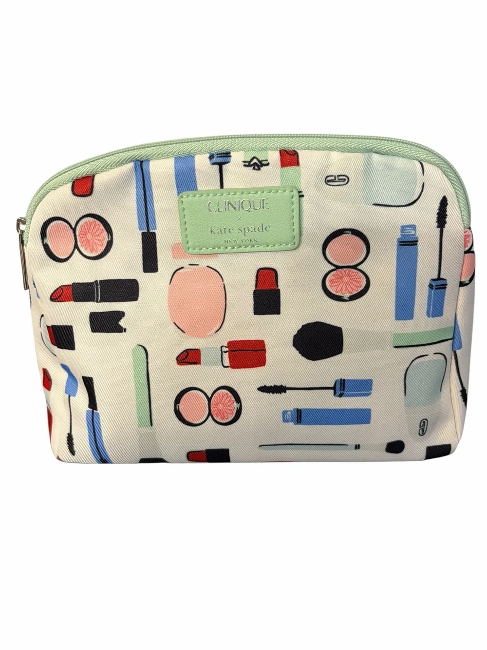 Clinique x Kate Spade Beauty Cosmetic Bag Beauty Bundle